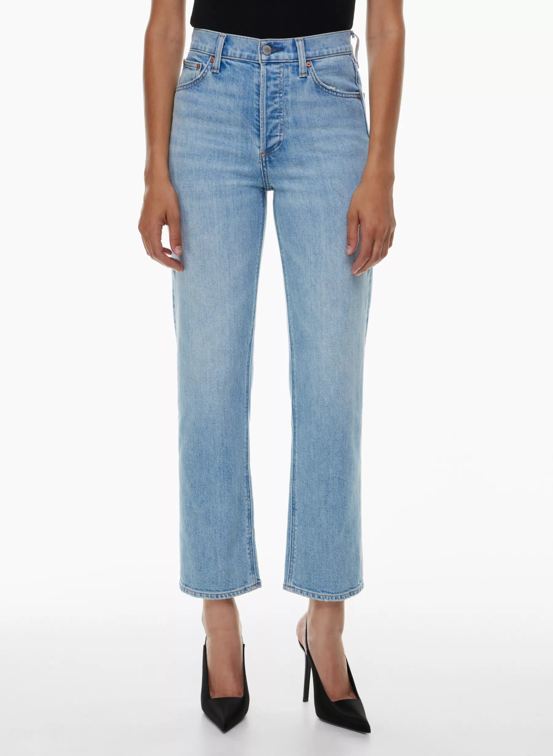 THE ARLO HI-RISE STRAIGHT JEAN | Aritzia