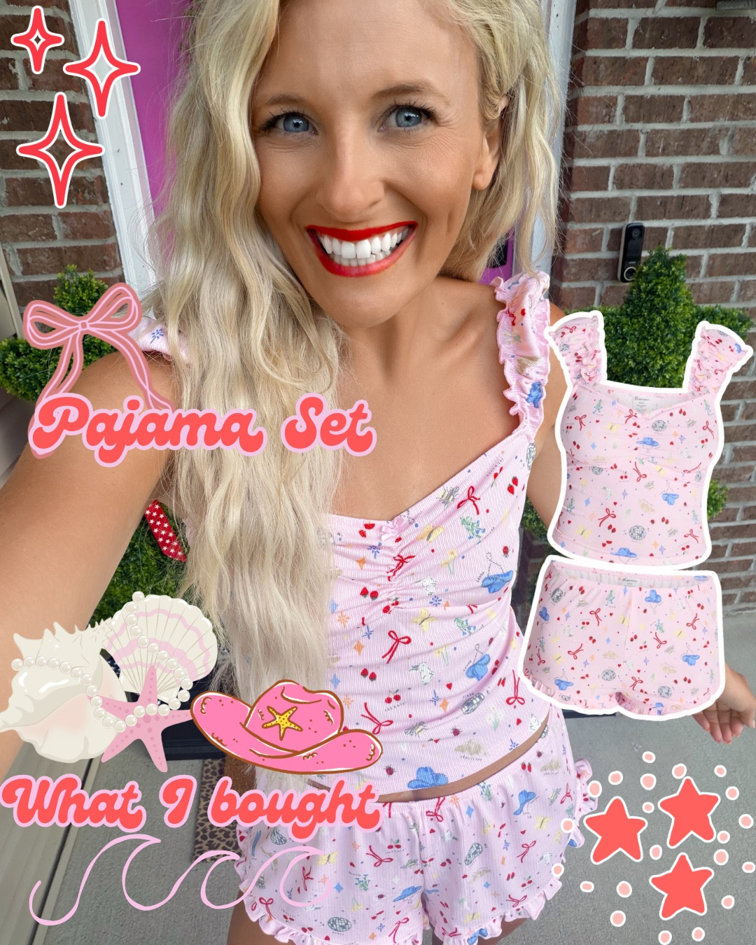 New Walmart arrivals! Walmart Ruffle pajama sets! ✨💕🪩