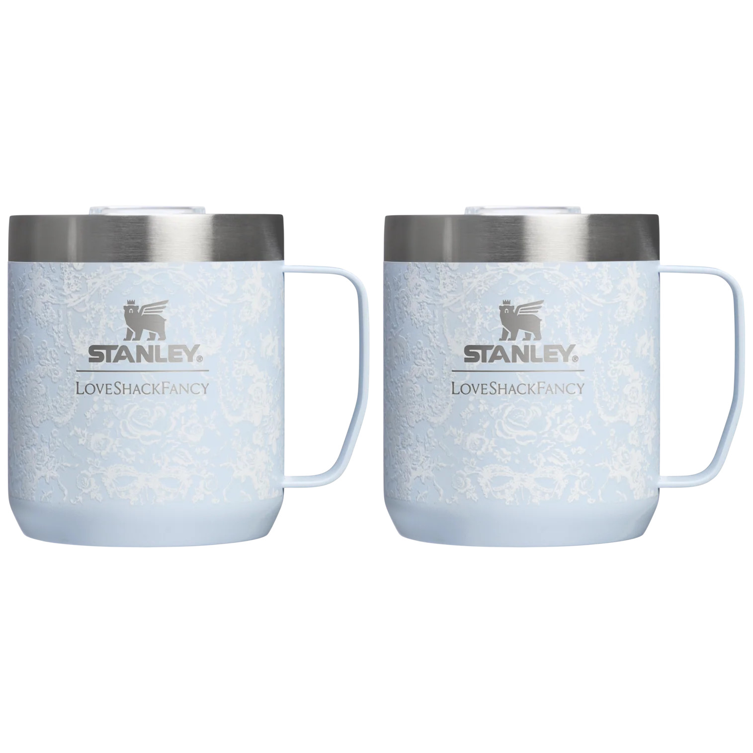 Stanley 1913 x LoveShackFancy Holiday Everyday Camp Mug Set | 12 OZ | Stanley PMI US