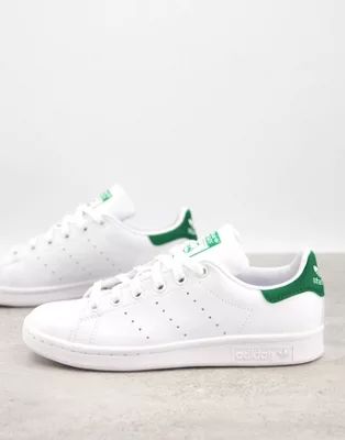 adidas Originals - Stan Smith - Duurzame sneakers in wit en groen | ASOS (Global)