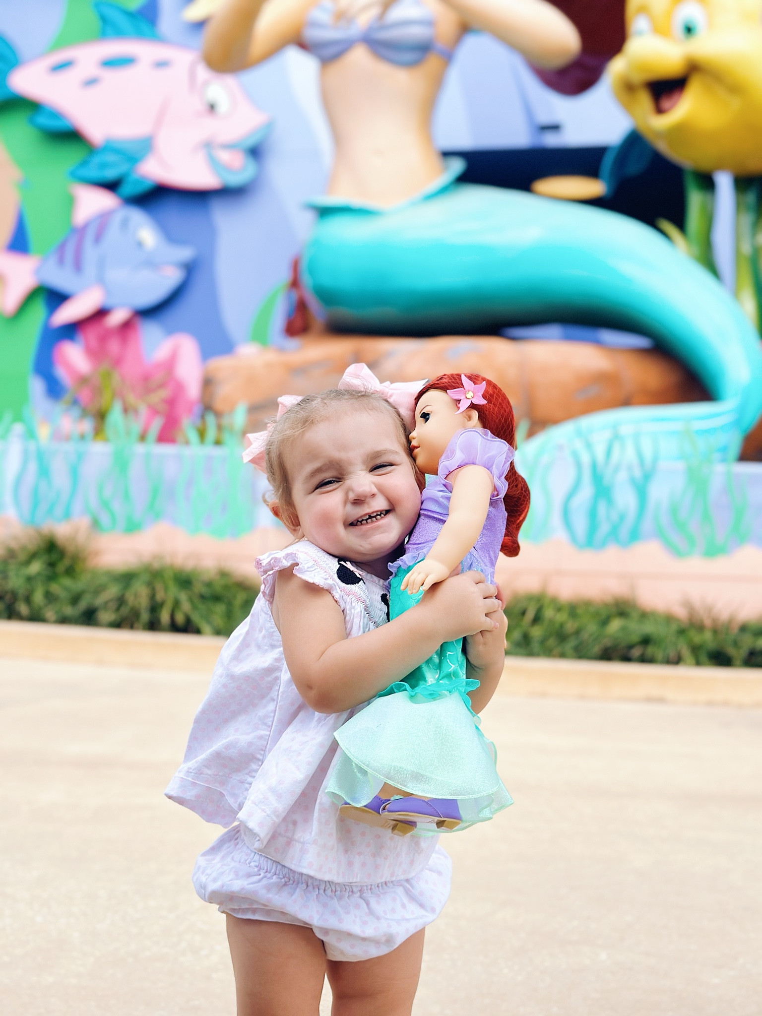 The new American girl doll collection with Disney 🥹🏰✨ this was jojo’s FIRST doll and it means so much to her! The quality is perfection. 💞 she is 2 and I think was the perfect age to get her first American girl doll!!

#LTKkids #LTKSeasonal #LTKfamily