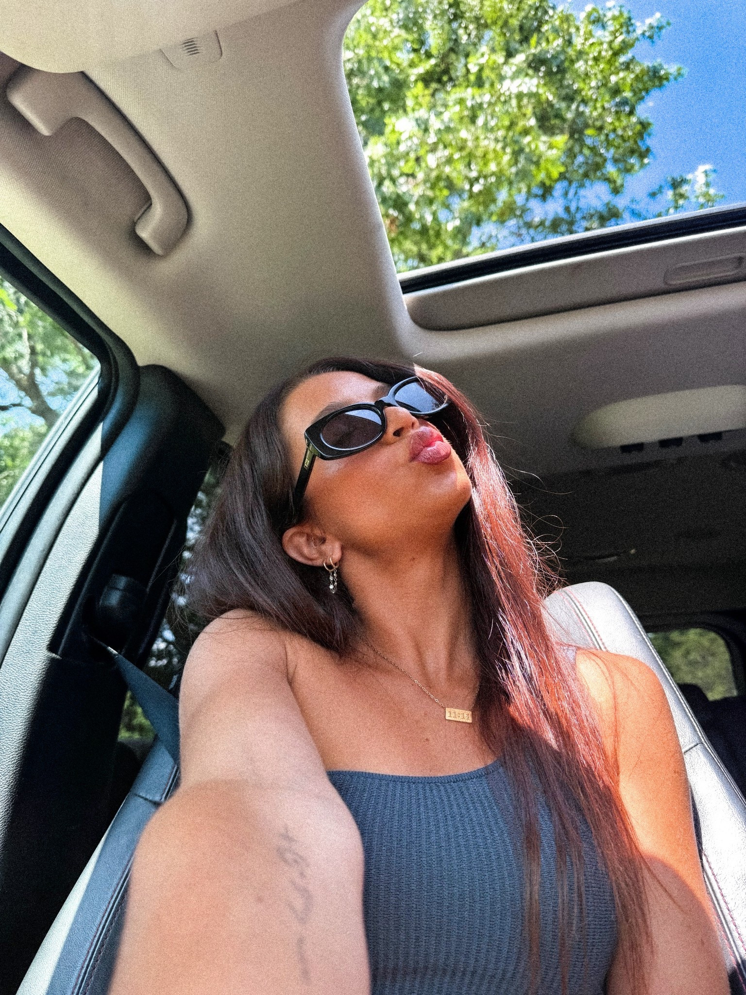 Obsessed is an understatement 🕶️ Wearing my favorite DEZI sunglasses that instantly elevate any outfit. The shape, the drama, the quality—10/10.

✨ Linked my exact pair + similar styles for all your hot girl summer fits.
#DeziSunglasses #LTKStyle #LTKSummer #SunglassStyle #StatementSunnies #DeziEyewear #LTKFinds #SummerAccessories #ElevatedBasics


#LTKActive #LTKSeasonal #LTKStyleTip