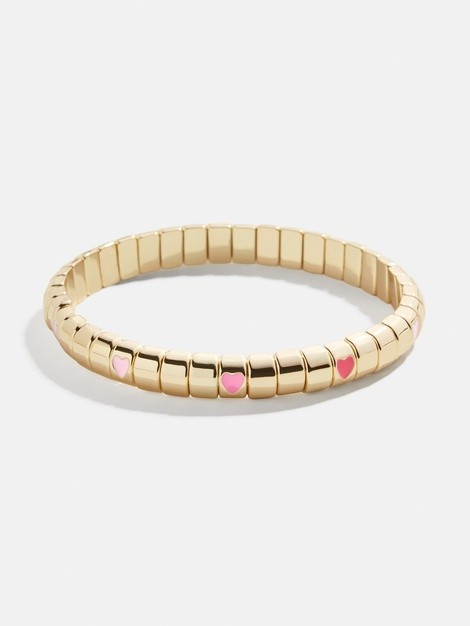 Crescent Pink Heart Pisa Bracelet | BaubleBar (US)