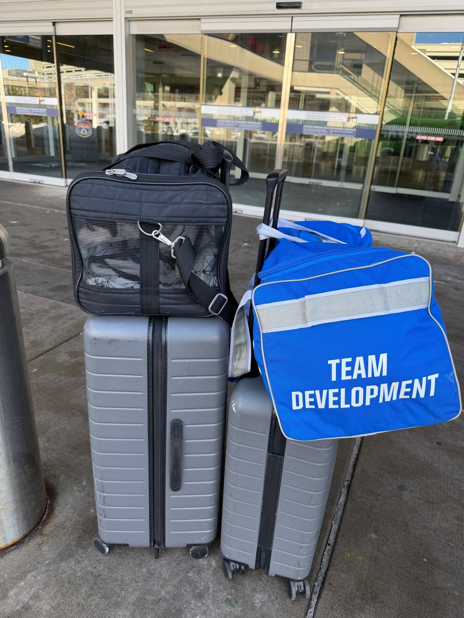 Travel is always easiest with my Away luggage and Freckles’ travel bag she’s obsessed with!✈️

#LTKTravel #LTKdayinmylife #LTKmomlife