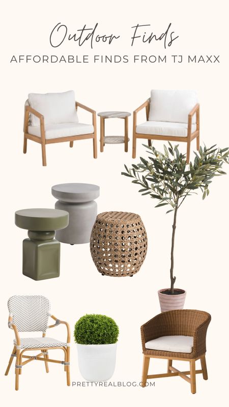 The prettiest patio finds on a budget! Patio furniture, patio set, outdoor side table, outdoor chairs, outdoor plants, outdoor bistro chair 

#LTKSeasonal #LTKhome