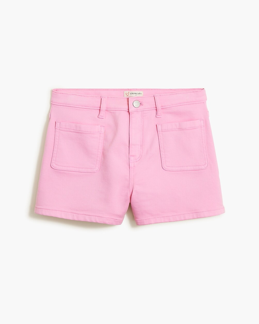 Girls' patch-pocket denim short | J.Crew Factory