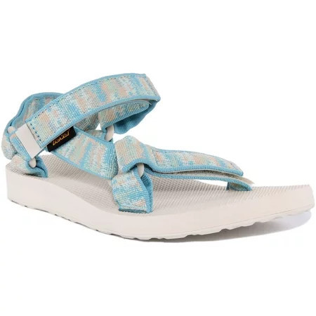 Teva Original Universal Women s Sandal With Front And Back Strap In Blue Size 7 | Walmart (US)
