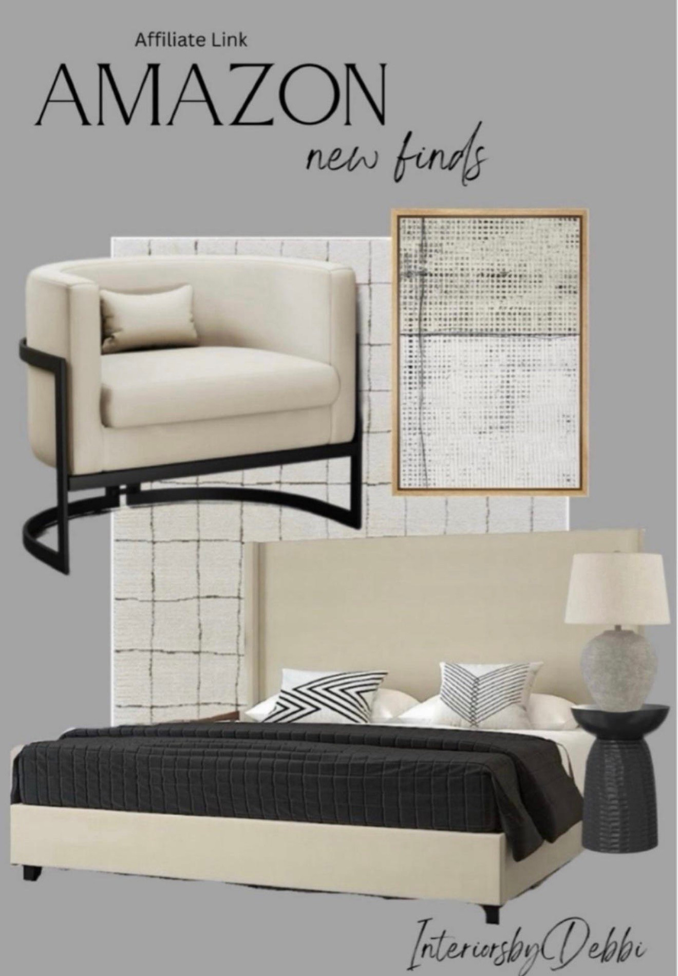 Amazon Decor
Accent chair, upholstered bed, area rug, lamp, art, transitional home, modern decor, amazon find, amazon home, target home decor, mcgee and co, studio mcgee, amazon must have, pottery barn, Walmart finds, affordable decor, home styling, budget friendly, accessories, neutral decor, home finds, new arrival, coming soon, sale alert, high end, look for less, Amazon favorites, Target finds, cozy, modern, earthy, transitional, luxe, romantic, home decor, budget friendly decor #amazonhome

#LTKSeasonal #LTKHome

Comment SHOP below to receive a DM with the link to this post on my LTK ⬇ https://liketk.it/6mYCp