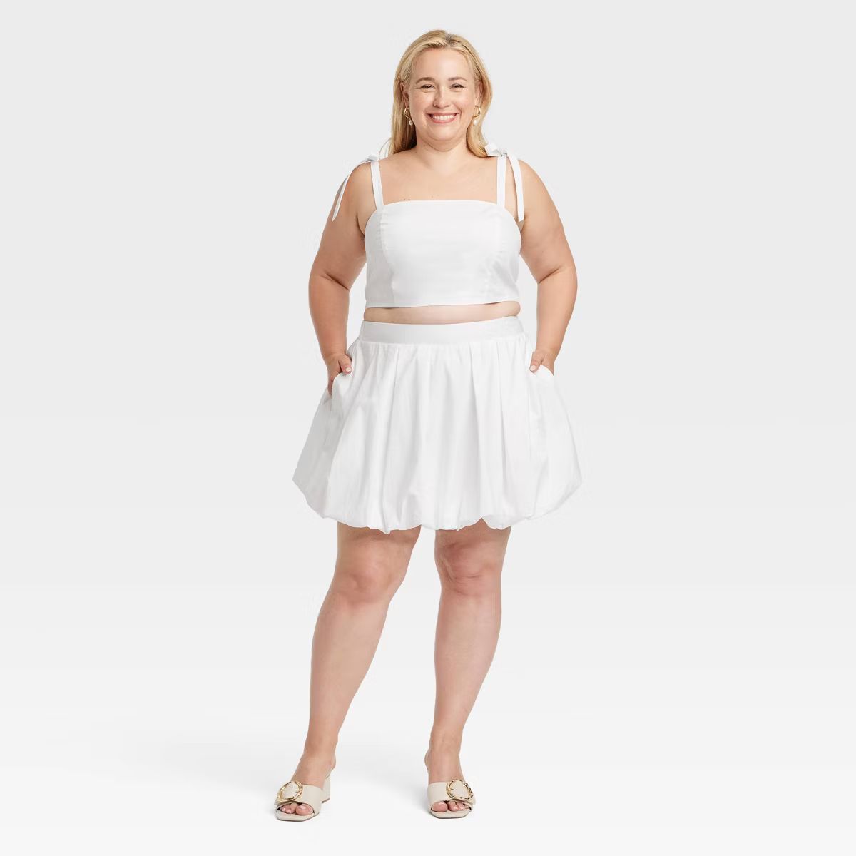 Women's Bubble Mini Skirt - A New Day™ | Target