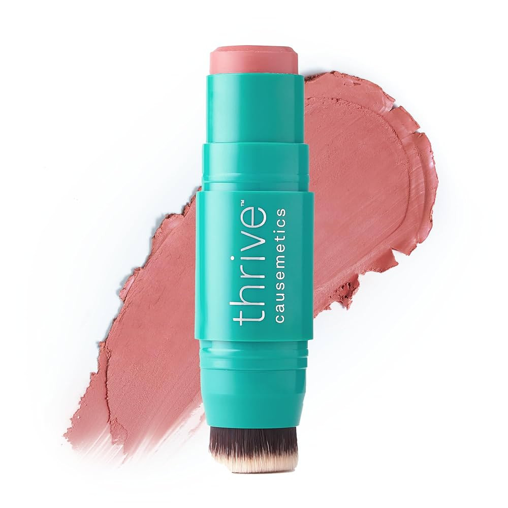 Thrive Causemetics Triple Threat Color Stick: Cream Blush Stick with Vitamin E, Evening Primrose ... | Amazon (US)