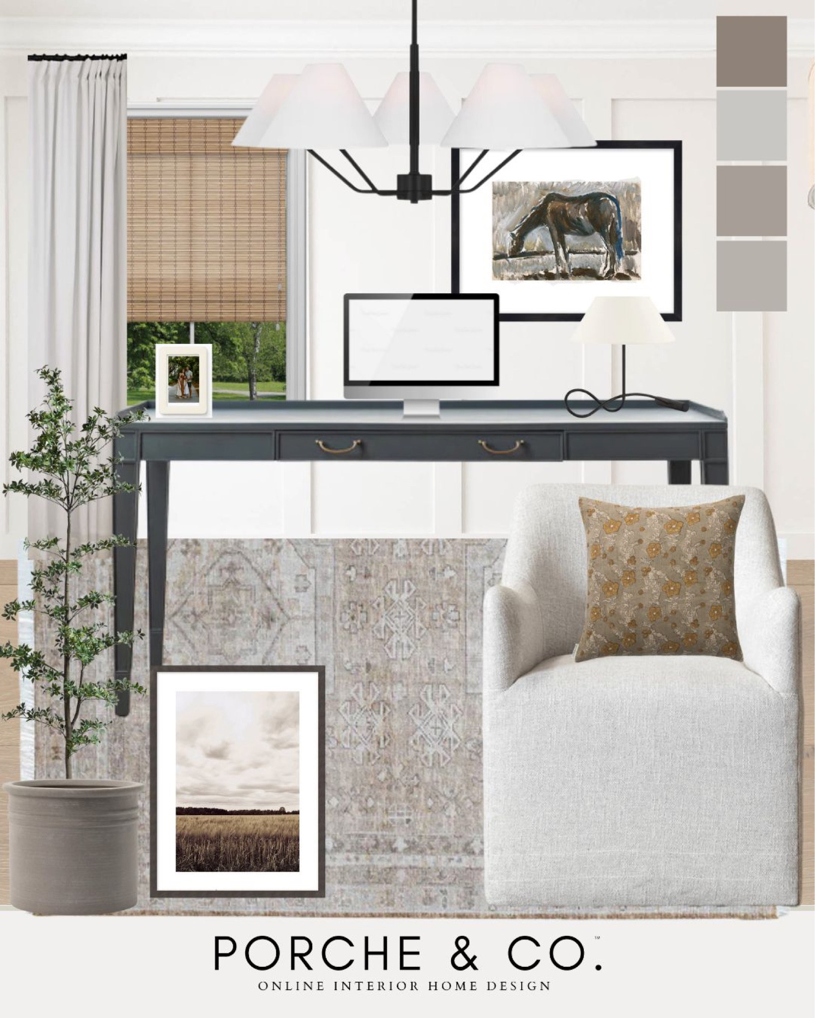 Curated collections, home office decor, home office styling
#visionboard #moodboard #porcheandco

#LTKstyletip #LTKsalealert #LTKhome