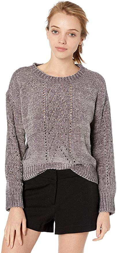 BB Dakota Women's Chenille My Love Drop Needle Sweater | Amazon (US)