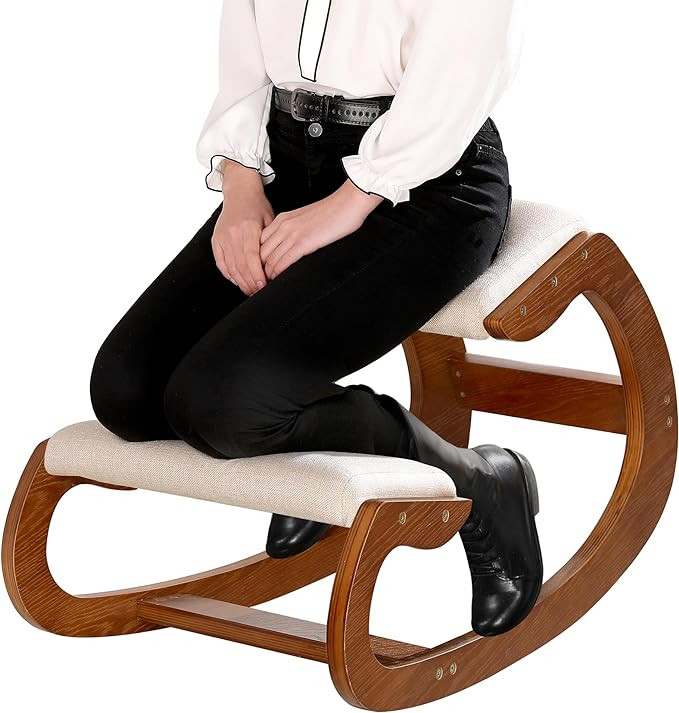 Predawn Ergonomic Kneeling Chair,Rocking Knee Chair Upright Posture Chair for Home Office Meditat... | Amazon (US)