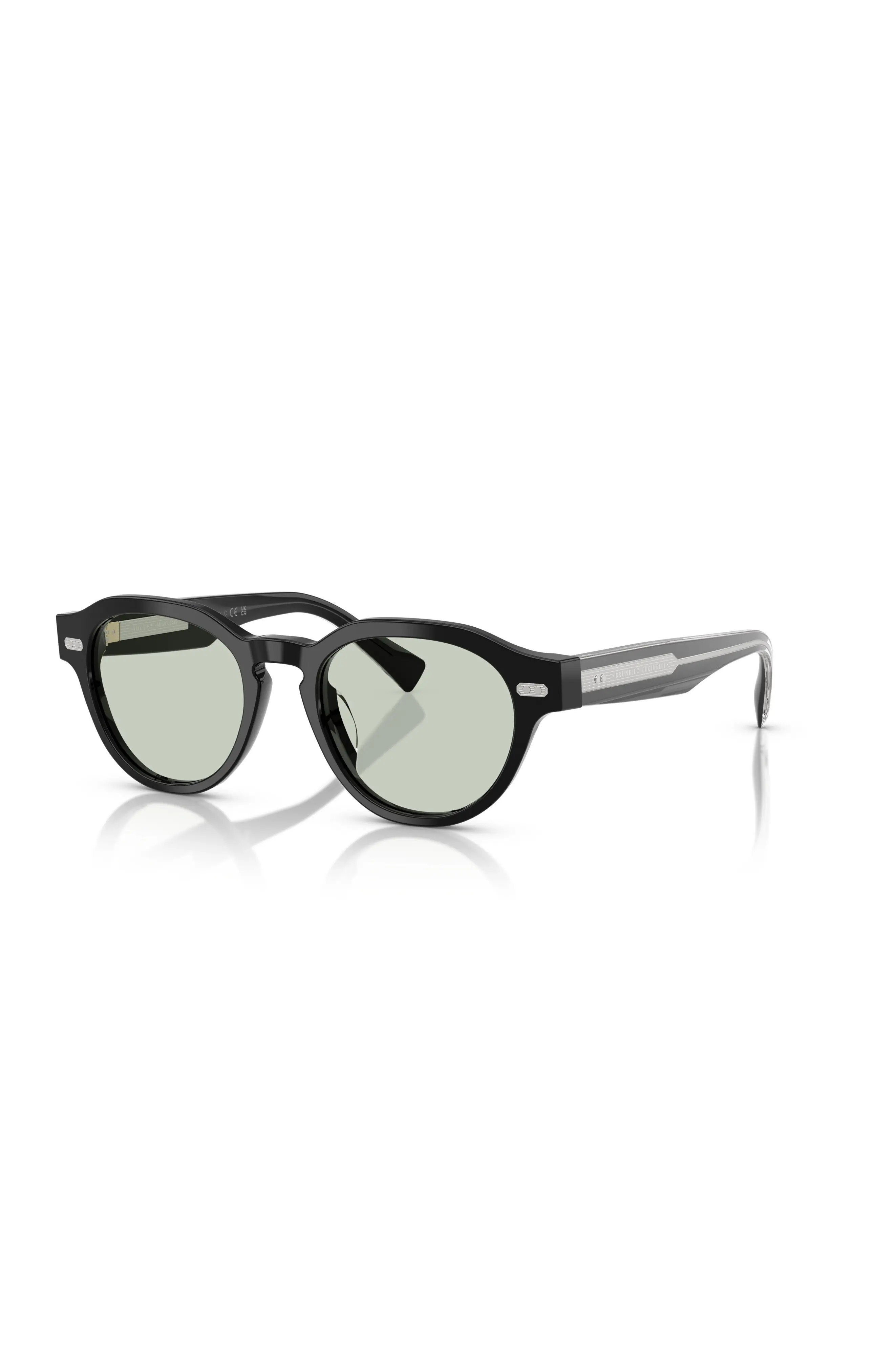 Brunello Cucinelli 49mm Phantos optical glasses in Tortoise at Nordstrom | Nordstrom