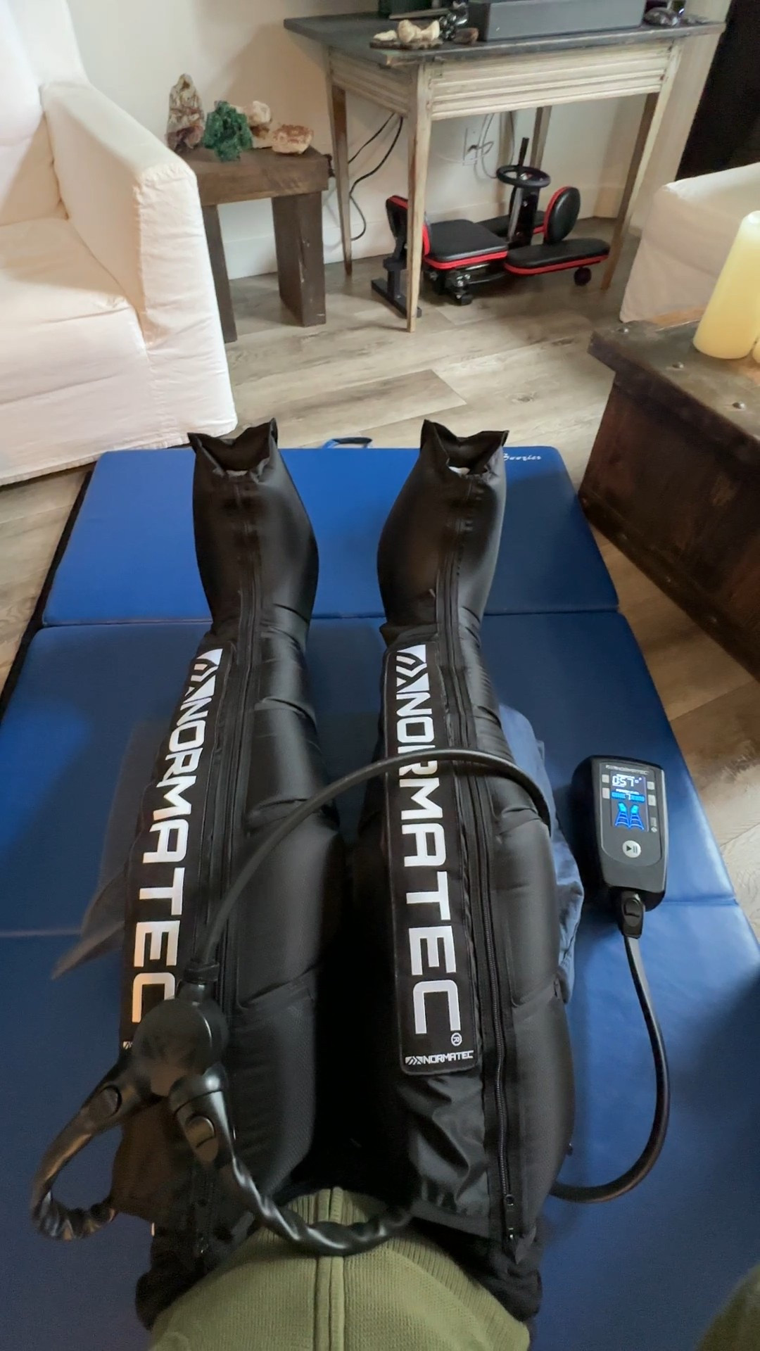 I’ve been using this recovery tool for almost the past 10 years. It has been worth every single penny. This compression system has been key in speeding up my recovery, especially with all the work I’ve been doing on my lower body. And I believe it is absolutely essential for runners. It feels like an incredible massage that is just literally squeezing the tension and soreness out of my muscles.

The leg compression boots come in short, standard, and tall, so make sure you get the right size. I use a standard. I am 5 foot 8 inches tall .

#LTKActive #LTKGiftGuide #LTKOver40