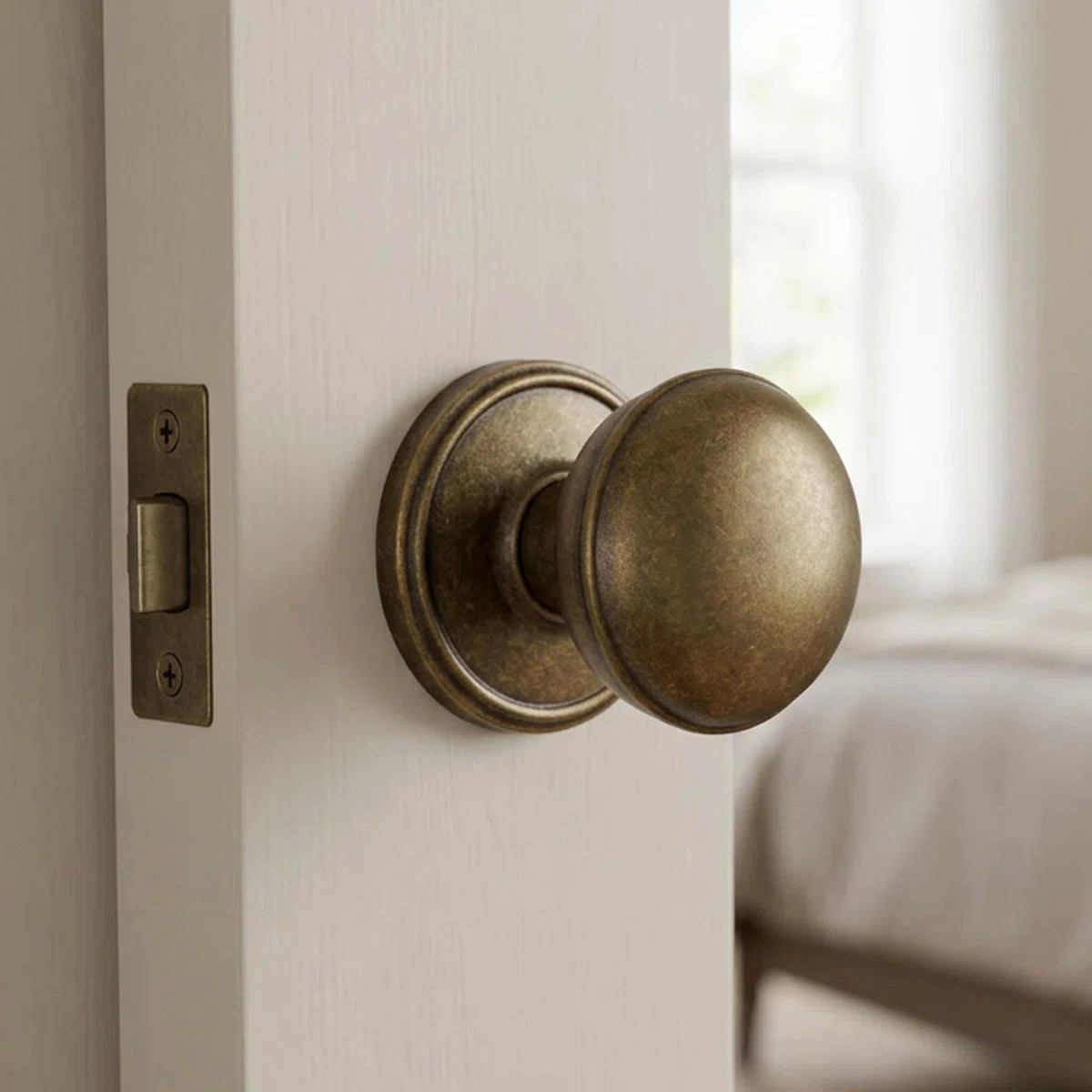 This door knob is perfect for replacing old or antique door knobs like mortise locks. Made of zin... | Wayfair North America