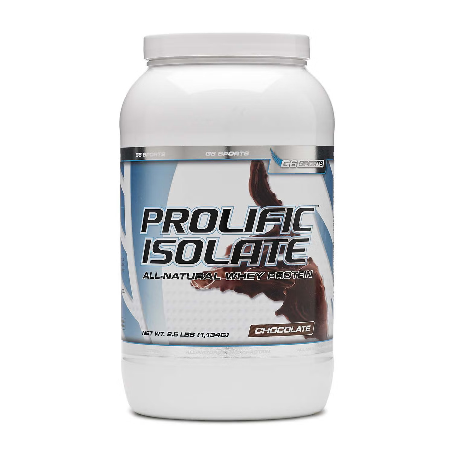 G6 Sports Prolific Isolate - Chocolate (40 Servings) - 3 lbs. | GNC