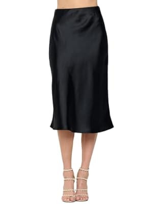 The Drop Women's Maya Silky Slip Skirt | Amazon (US)