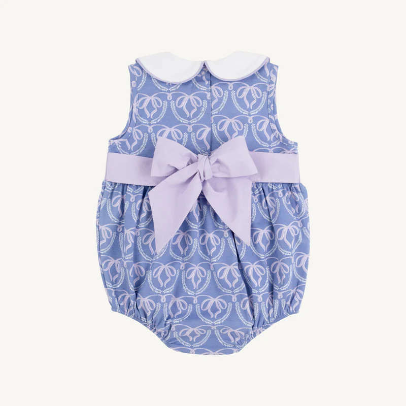 Sleeveless Cindy Lou Sash Bubble - Beale Street Bows with Lauderdale L | The Beaufort Bonnet Company