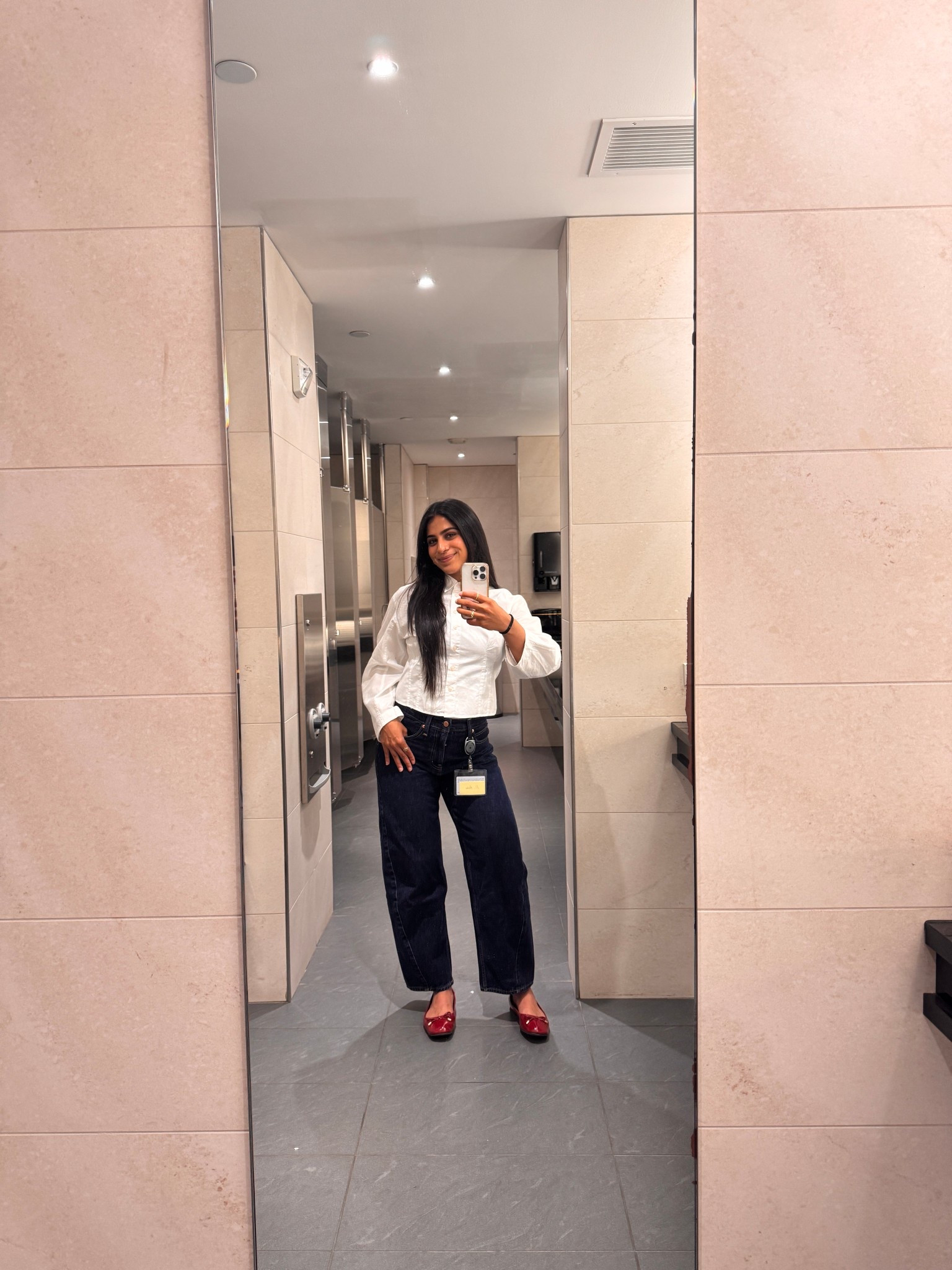 modest corporate outfit