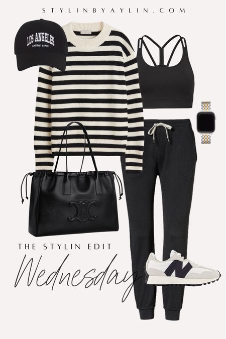 OOTW- Wednesday edition, casual style, striped long sleeve, StylinByAylin 

#LTKSeasonal #LTKfindsunder100