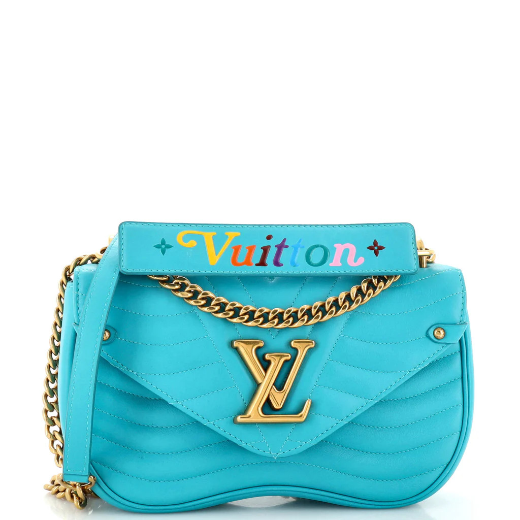 New Wave Chain Bag Quilted Leather MM | Rebag