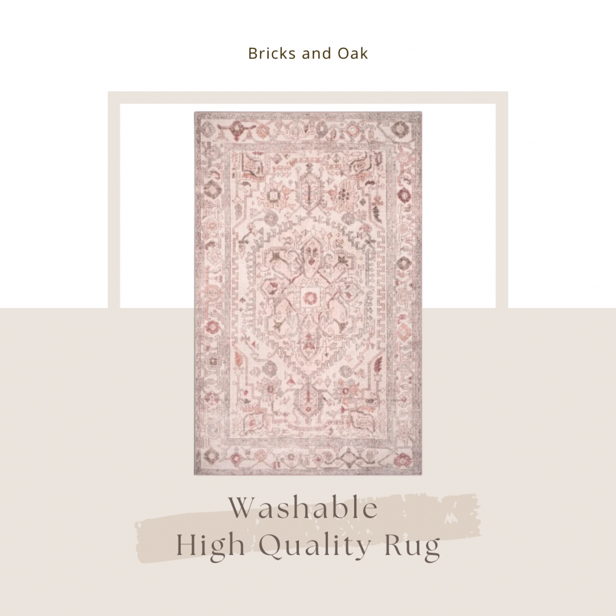 Perfect for a girls room! Washable and high quality loom 

#LTKkids #LTKbaby #LTKhome