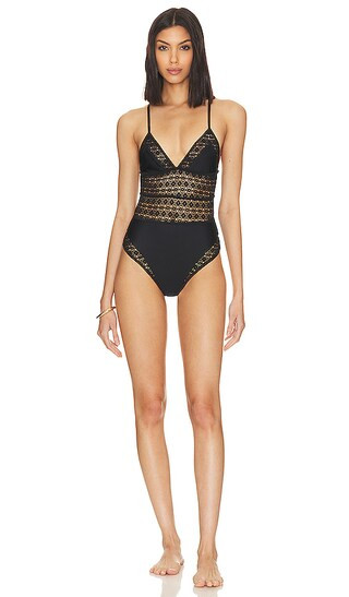 Damaris One Piece in Black | Revolve Clothing (Global)