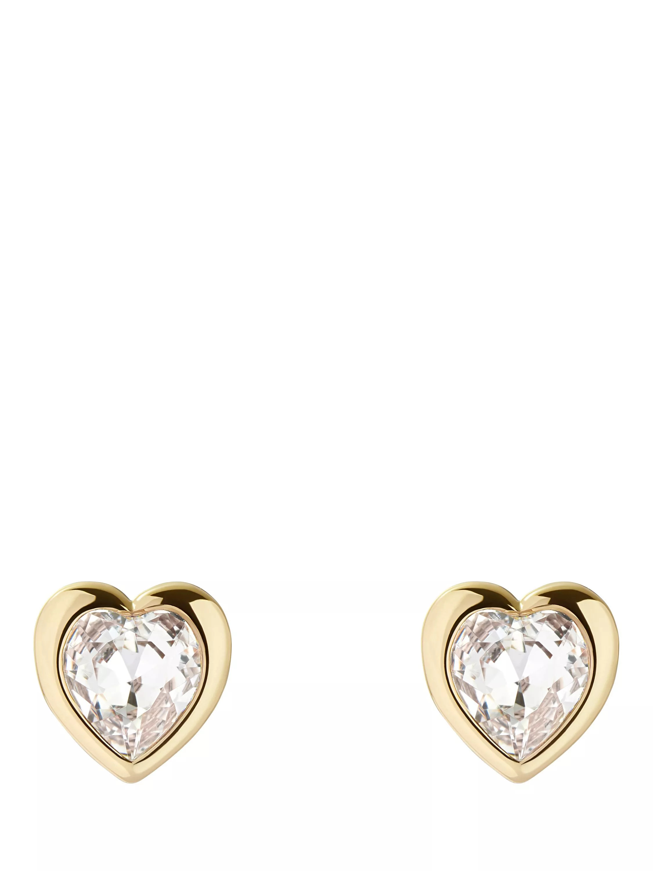 Ted Baker Han Crystal Heart Stud Earrings | John Lewis (UK)