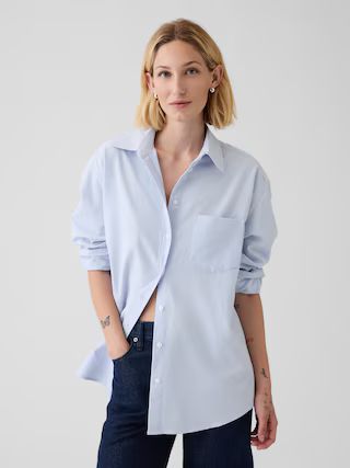 Organic Cotton Oxford Big Shirt | Gap (US)