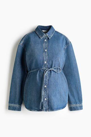 H & M - MAMA Denim Shirt - Blue | H&M (US + CA)