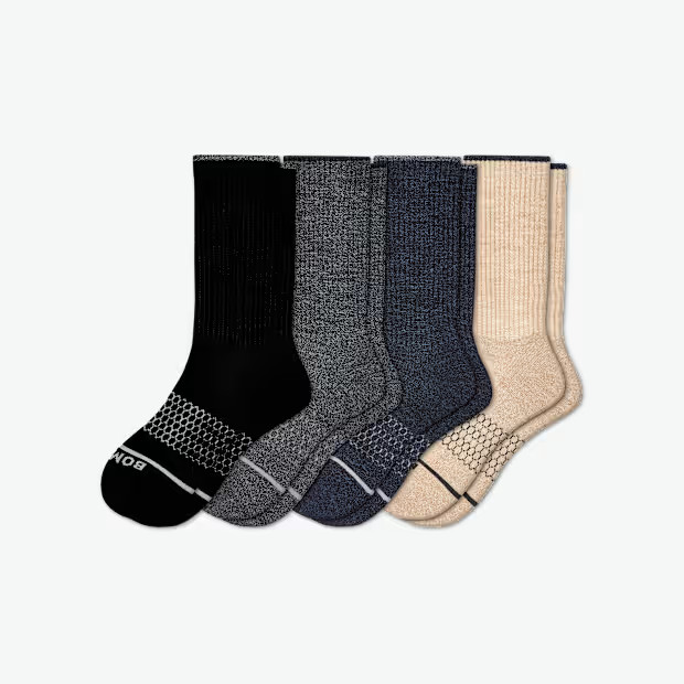 Men's Merino Wool Calf Sock 4-Pack | Bombas