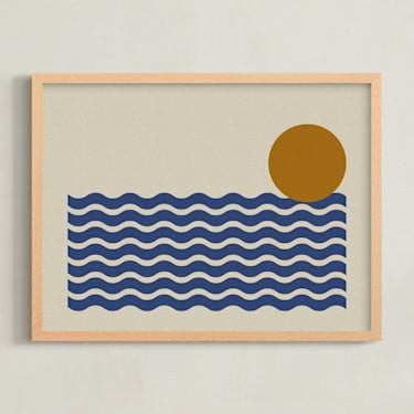 Serene Coastline | Minted