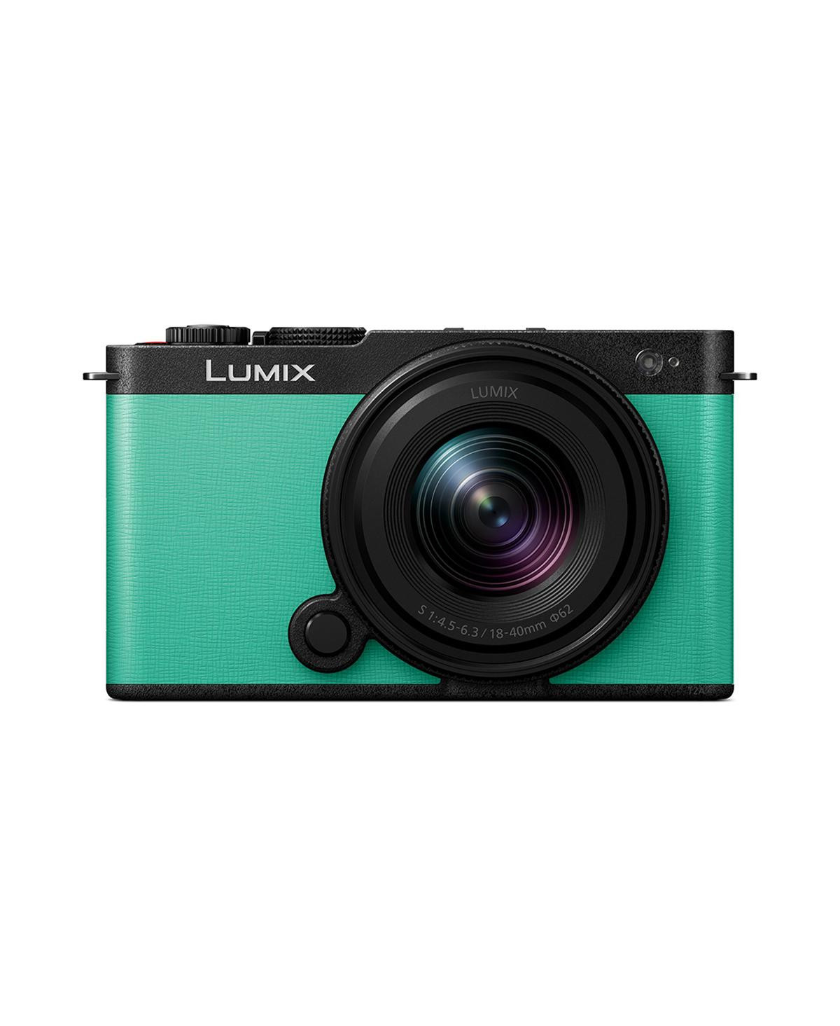 Panasonic Panasonic Lumix S9 Full Frame Mirrorless Camera Lens Kit with S-R1840, Mint Green | Macy's