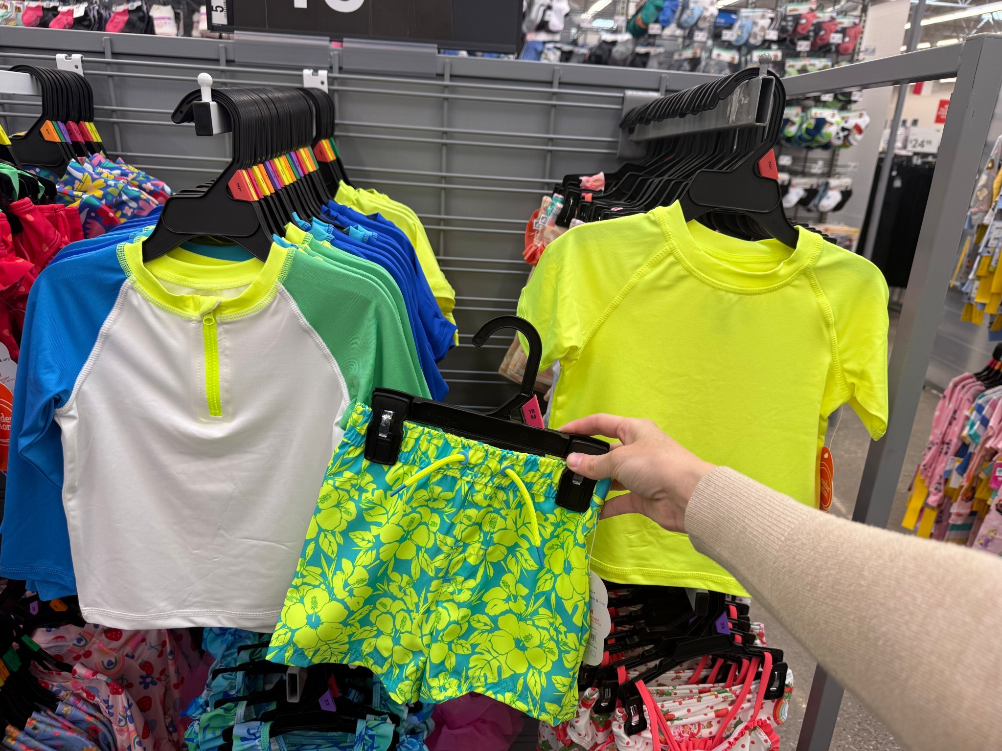 Swim safe neons! These bright colors are so perfect for easily spotting your babies! #swim #swimneons #swimsafety #walmartfinds 

#LTKmomlife #LTKSeasonal #LTKKids