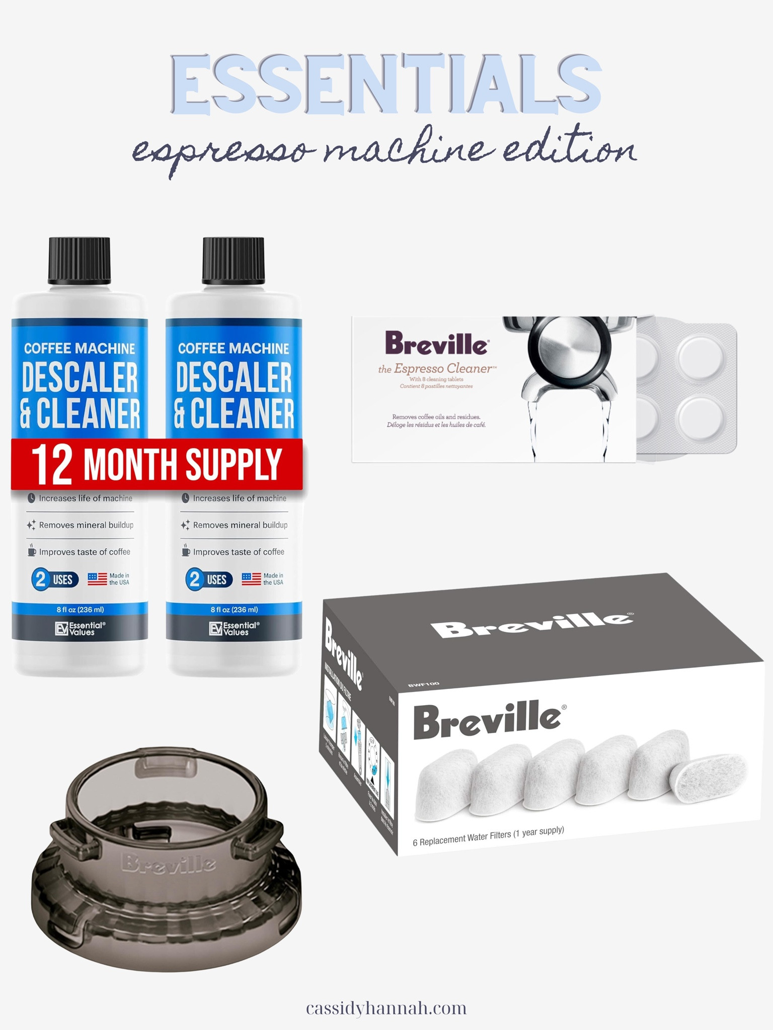 Everything I’m using to keep my Breville espresso machine clean & making the very best coffee!! All links specifically for Canadian shoppers ❤️

#LTKfindsunder50 #LTKhome #LTKU