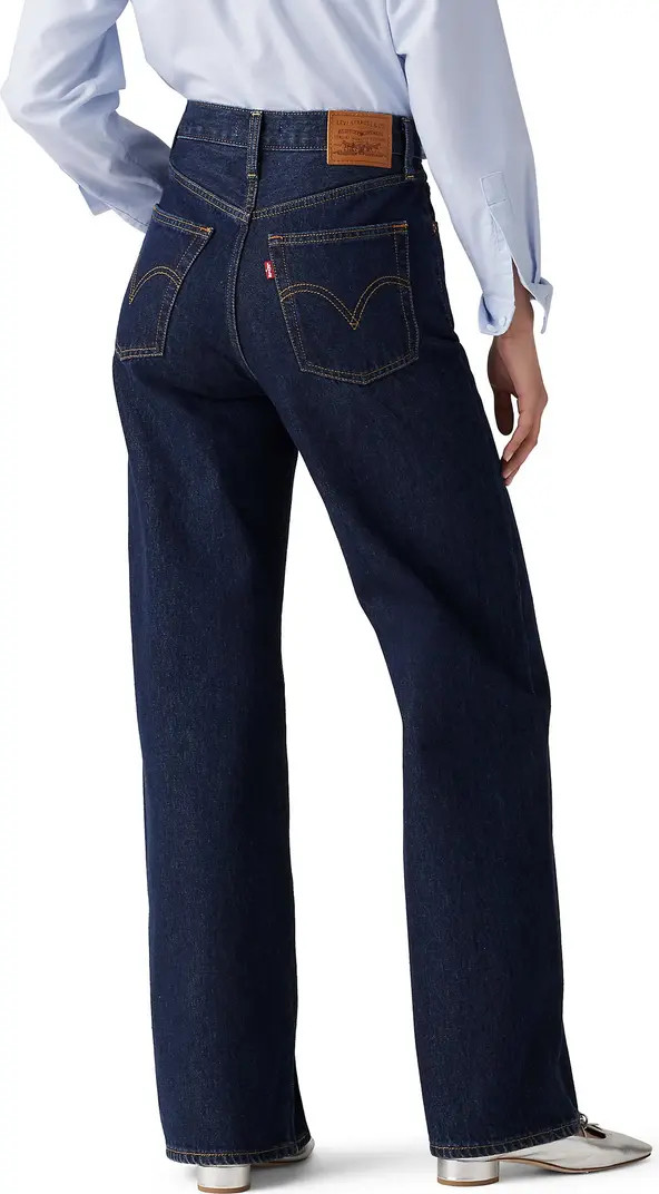 Ribcage High Waist Wide Leg Jeans | Nordstrom