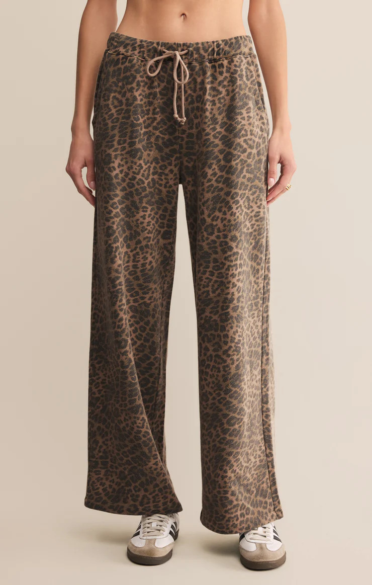Hunter Knit Leopard Pant | Z Supply