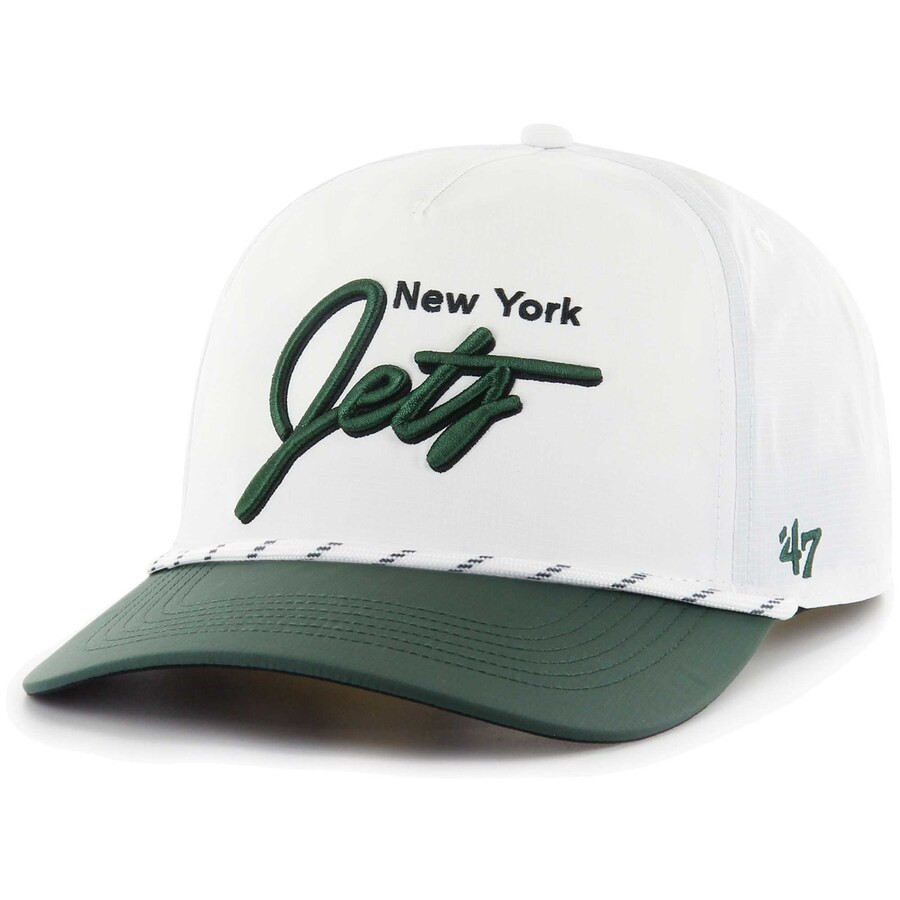 New York Jets '47 Chamberlain Hitch Adjustable Hat - White | Lids