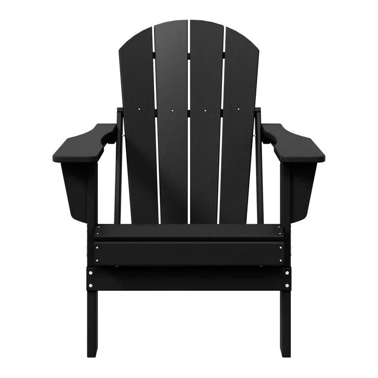 WestinTrends Malibu Outdoor Folding HDPE Adirondack Deck Chair - Patio & Outdoor Lounge, Weather\... | Walmart (US)