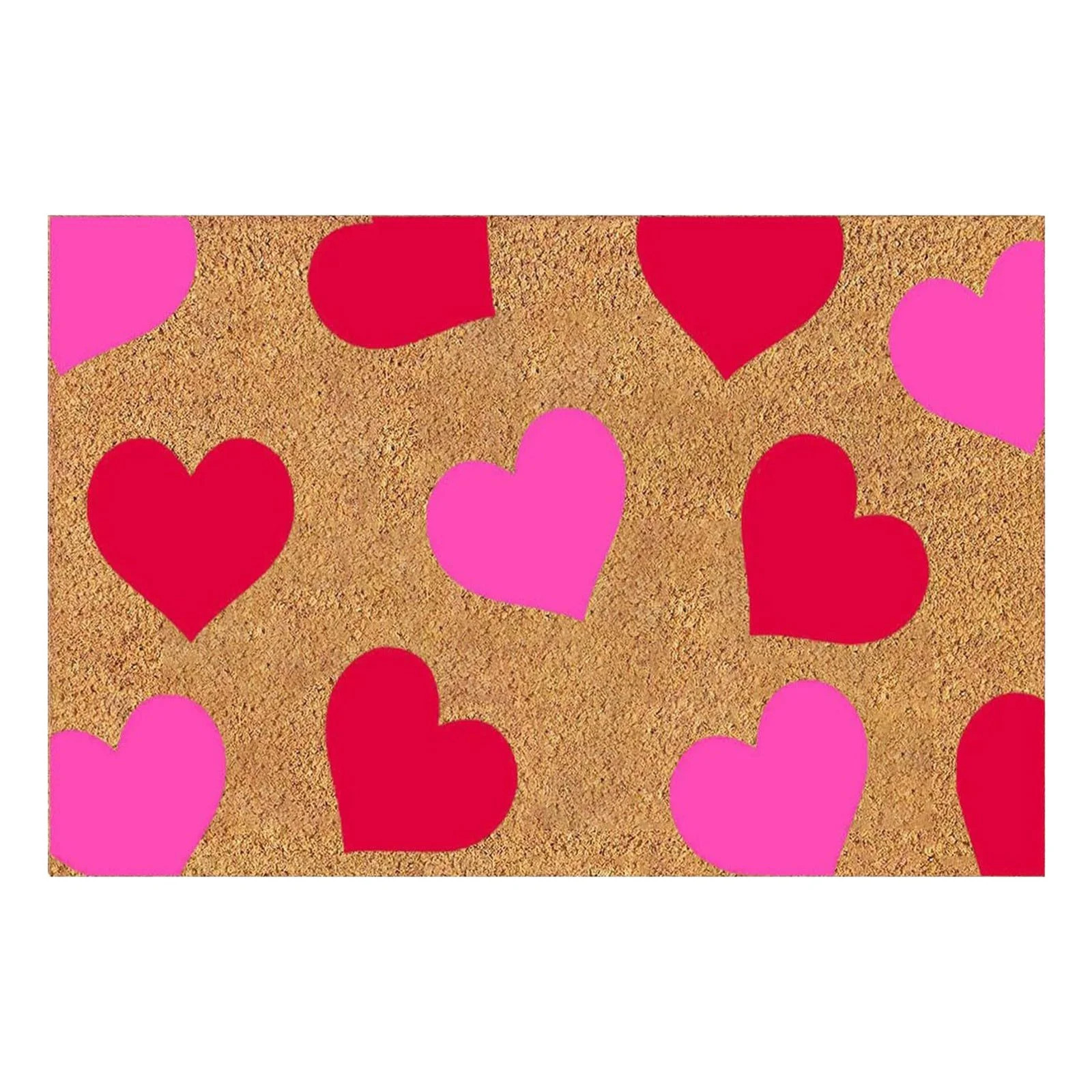 Valentine's Day Door Mat – Coir Doormat for Outdoor Entrance, Durable Welcome Mat With Non-Slip... | Walmart (US)