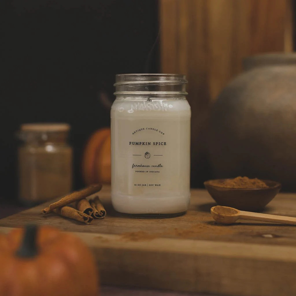 Pumpkin Spice 16 oz candle | Antique Candle Co.