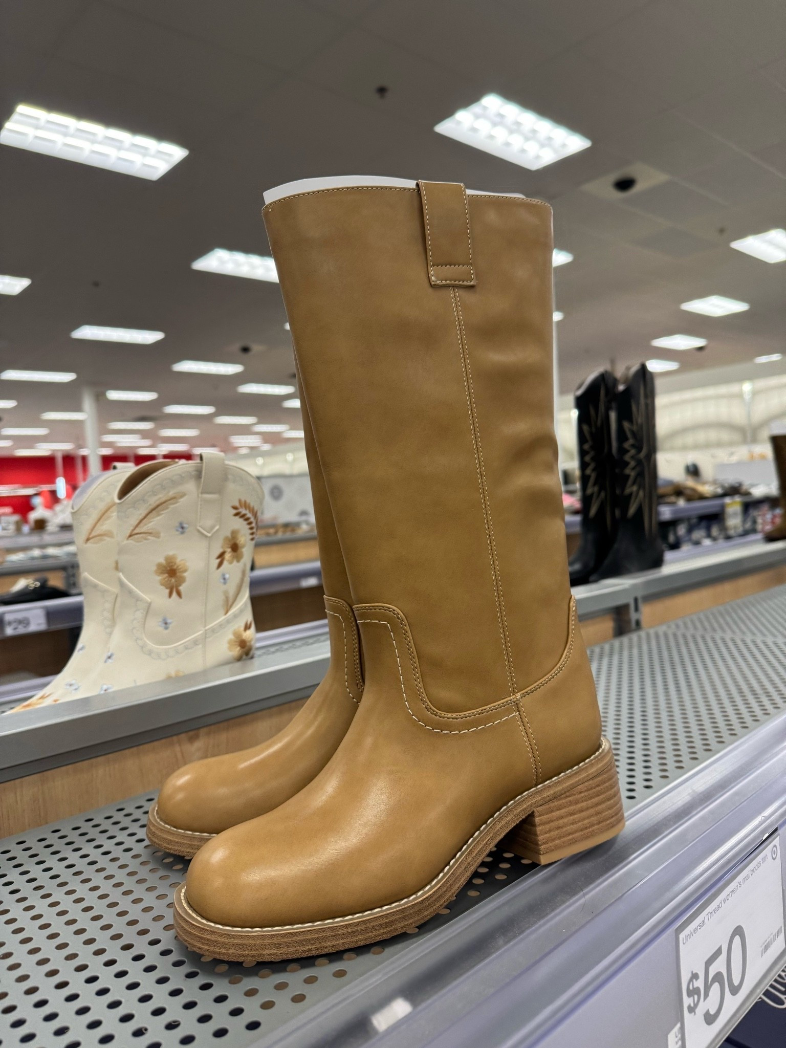 Target 🎯 Women’s Mai Boots with Memory Foam Insole – Universal Thread™ Tan 

#target #targetstyle @Target

#LTKootd #LTKSeasonal #LTKTravel