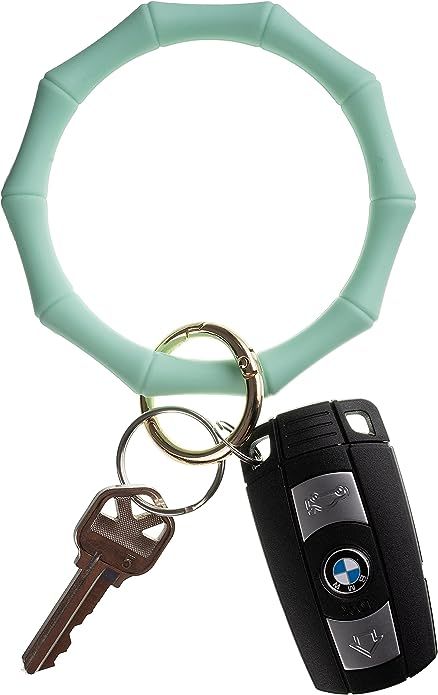 Hadley Mae Designs Key Ring Bracelet Keychain Wristlet Keychain Bangle Key Ring | Amazon (US)