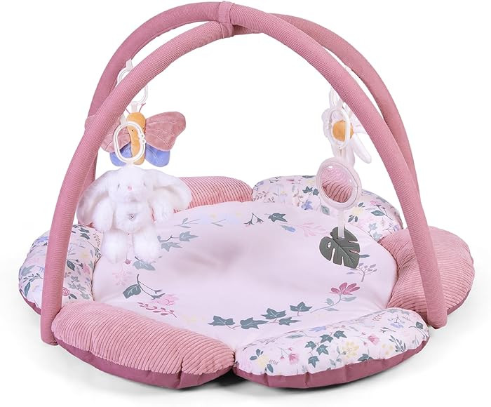 Red Kite Play Gym - Padded Play Gym with Hanging Toys (Rose & Ivy) | Amazon (UK)