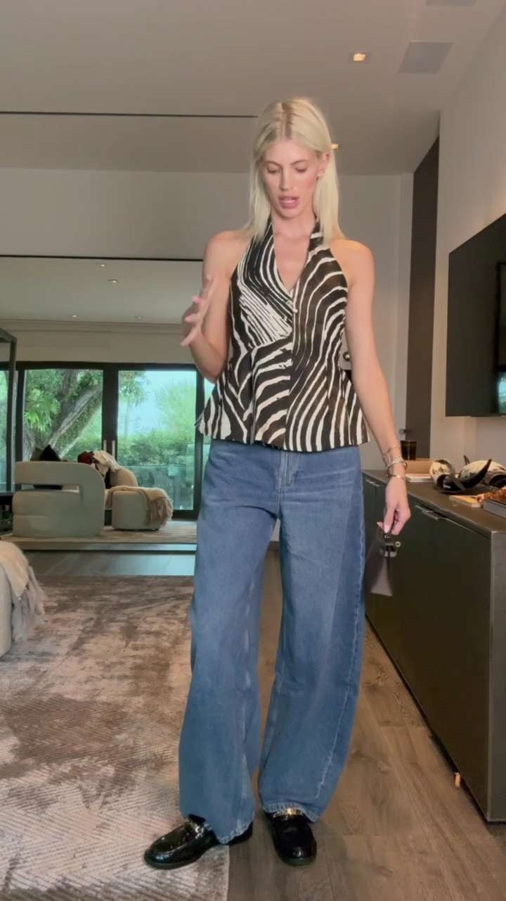 Love this animal print top for fall! This is so flattering. 🤎 

 #LTKSeasonal #LTKStyleTip #LTKItBag