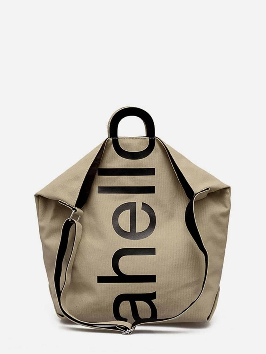 Letter Print Tote Bag | SHEIN