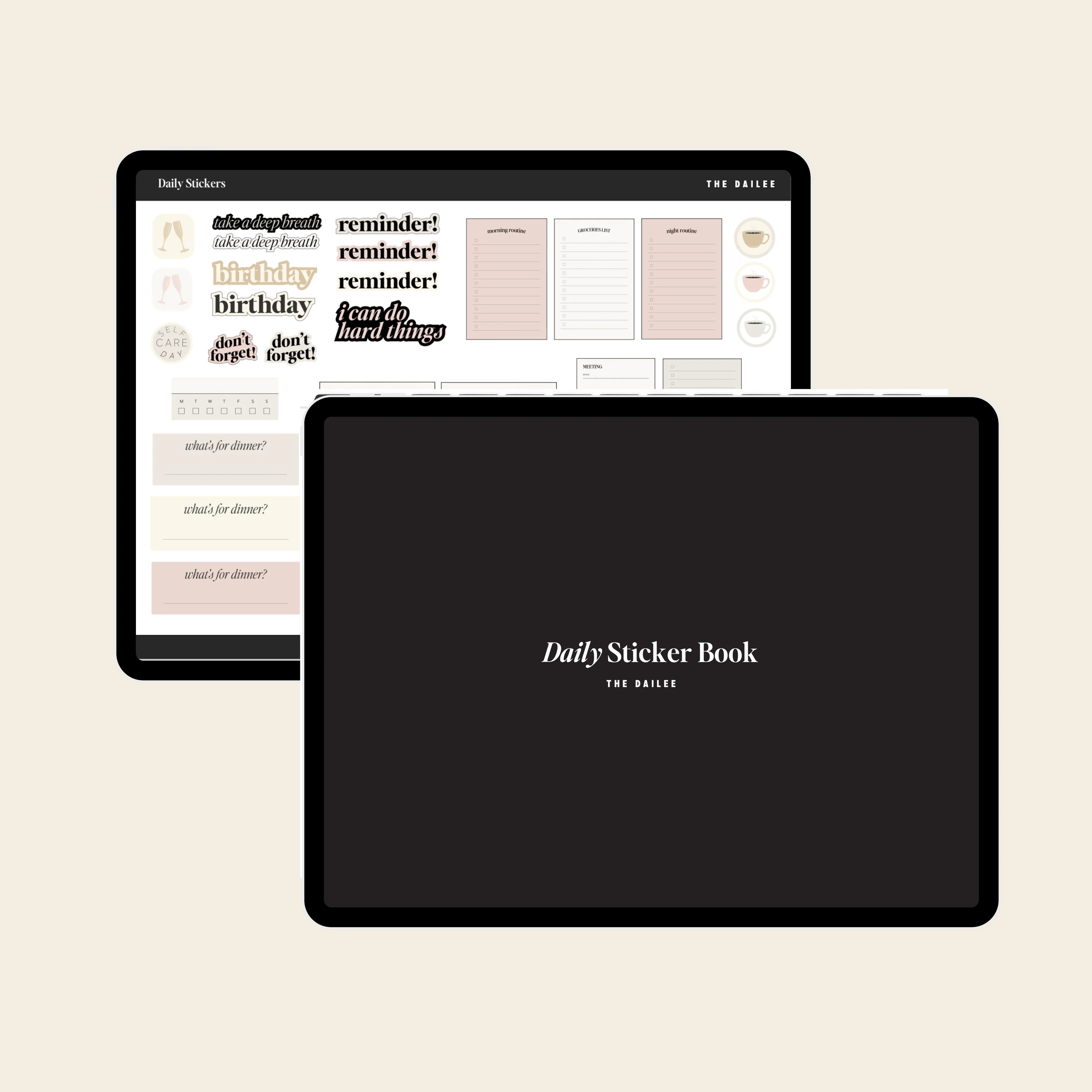 Digital Stickers | The Dailee