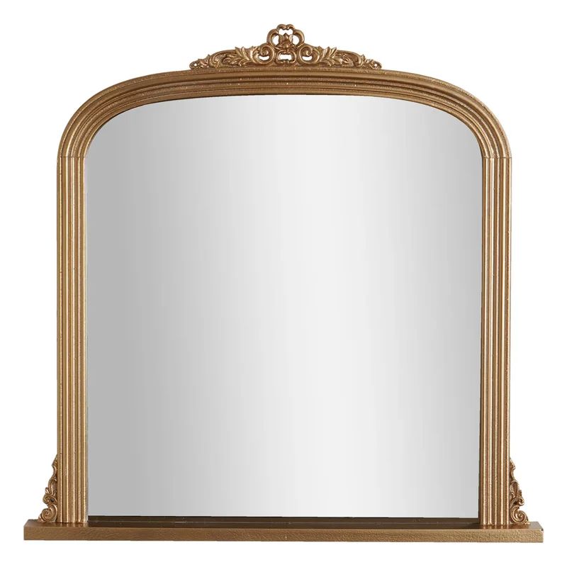 Dakarion Resin Framed Wall Mounted Mirror in Matte | Wayfair North America