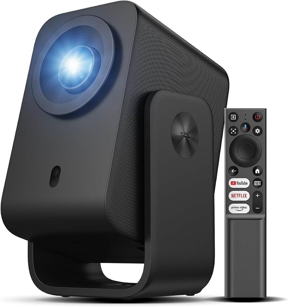 TCL C1 Smart Projector 4K Support, Compatible with Google TV, WiFi and Bluetooth, Auto Focus/Keys... | Amazon (US)